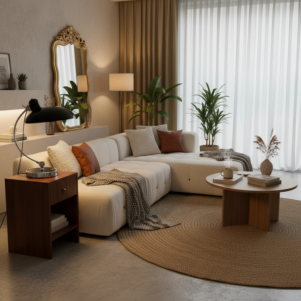 Contemporary Bauhaus Dome Table Lamp | 1-Light