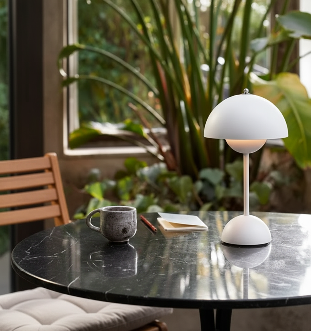 Contemporary Dome Wireless LED Table Lamp 1-Light