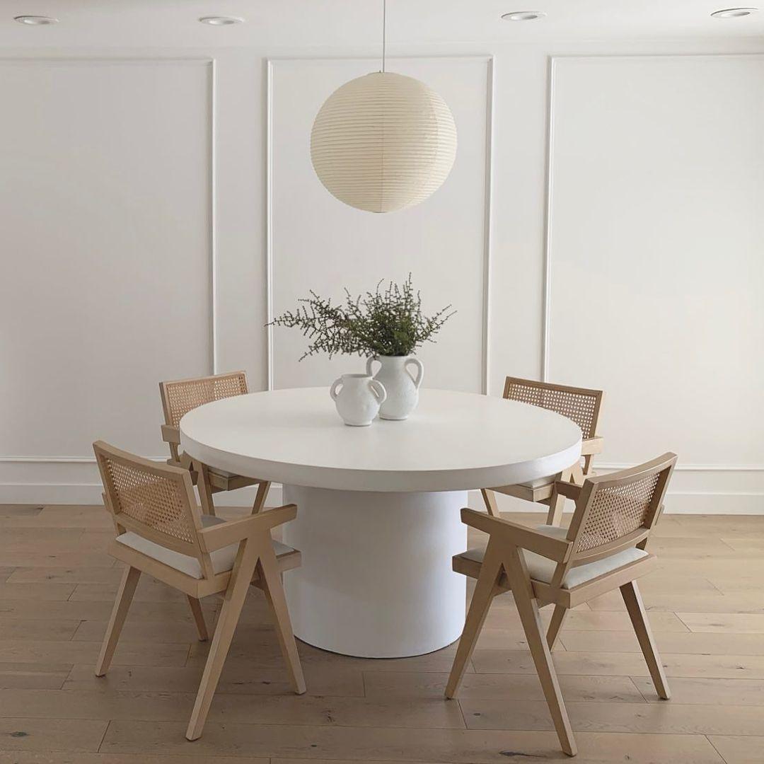 Contemporary Paper Ribbed Shade Pendant Light 1-Light