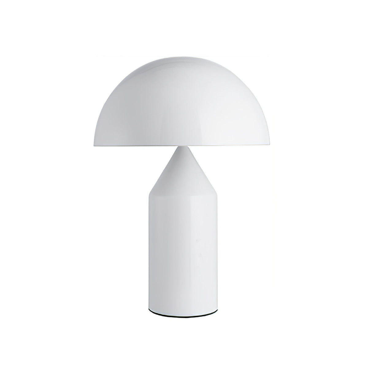 Contemporary Metal Sculptural Base Table Lamp 1-Light
