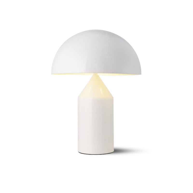 Contemporary Metal Sculptural Base Table Lamp 1-Light