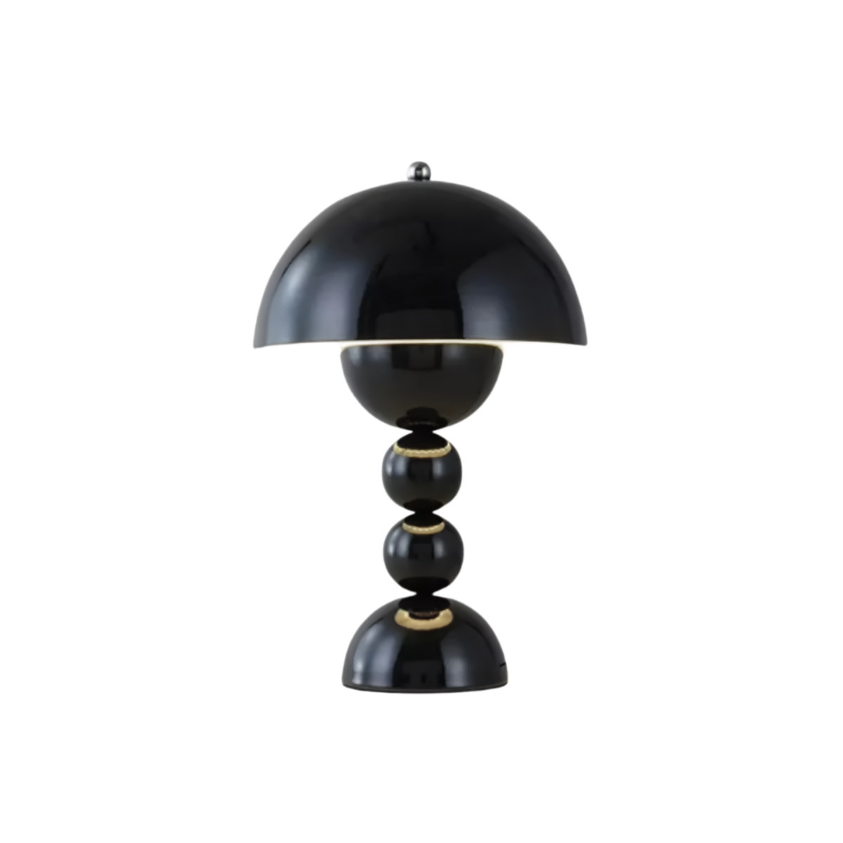Contemporary Acrylic Stacked Sphere Table Lamp 1-Light