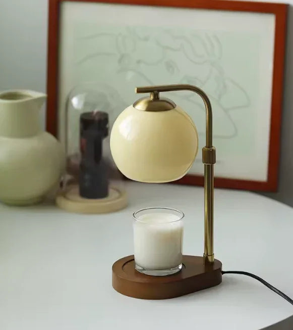 Modern Wood Table Lamp 1-Light
