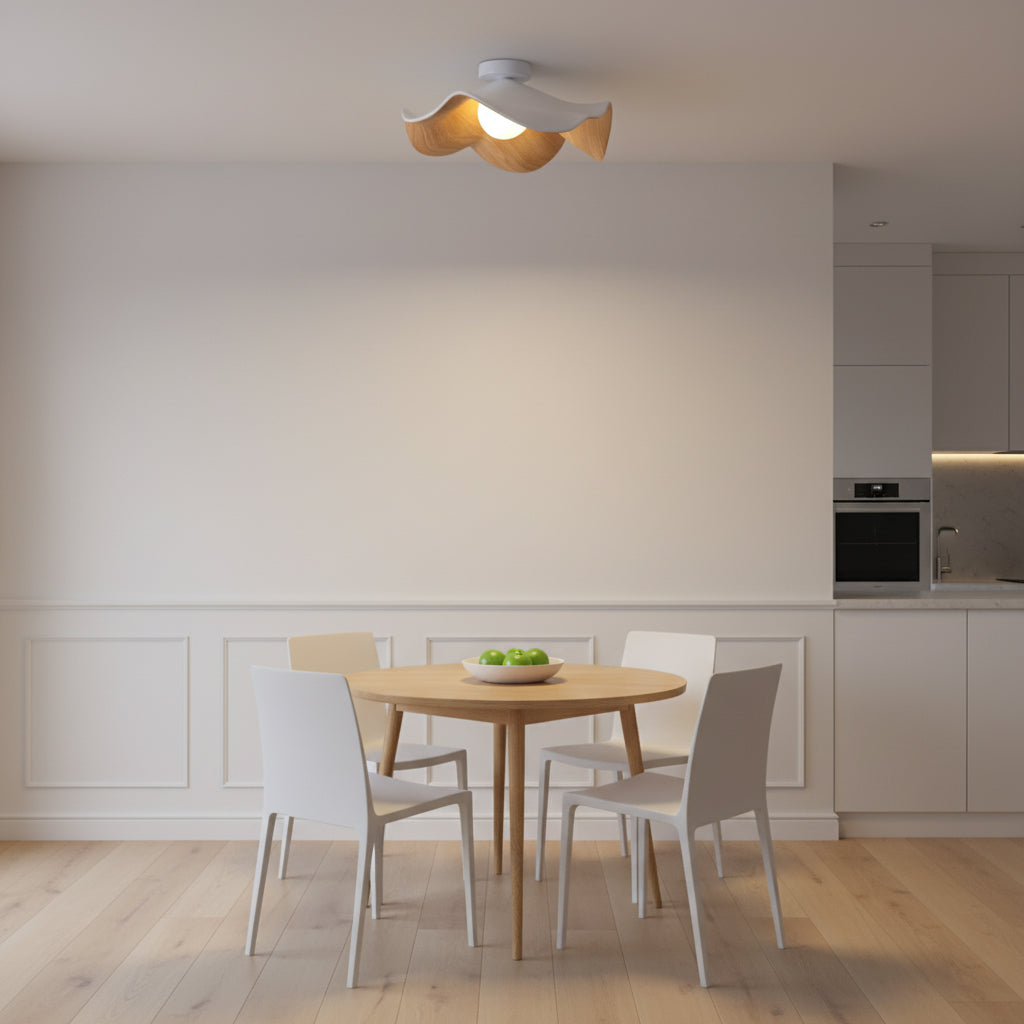 Contemporary Resin Globe Diffuser Ceiling Light 1-Light