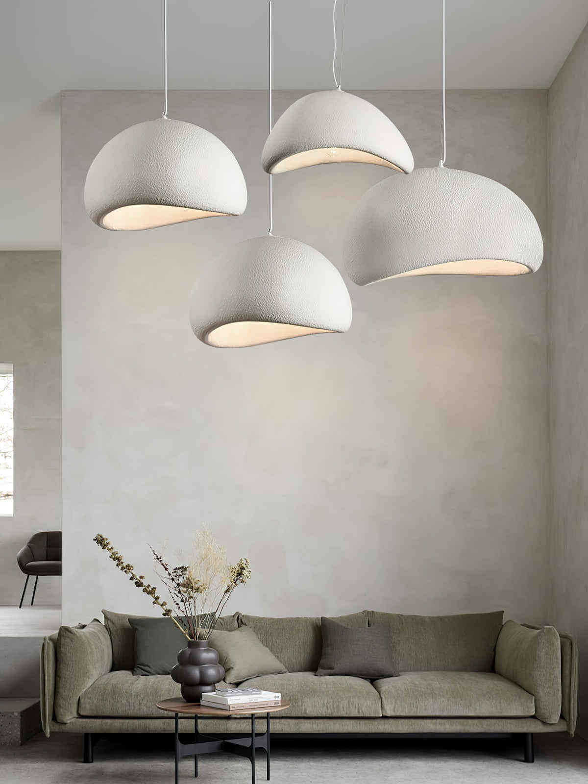 Contemporary Minimalist Dome LED Pendant Light 1-Light