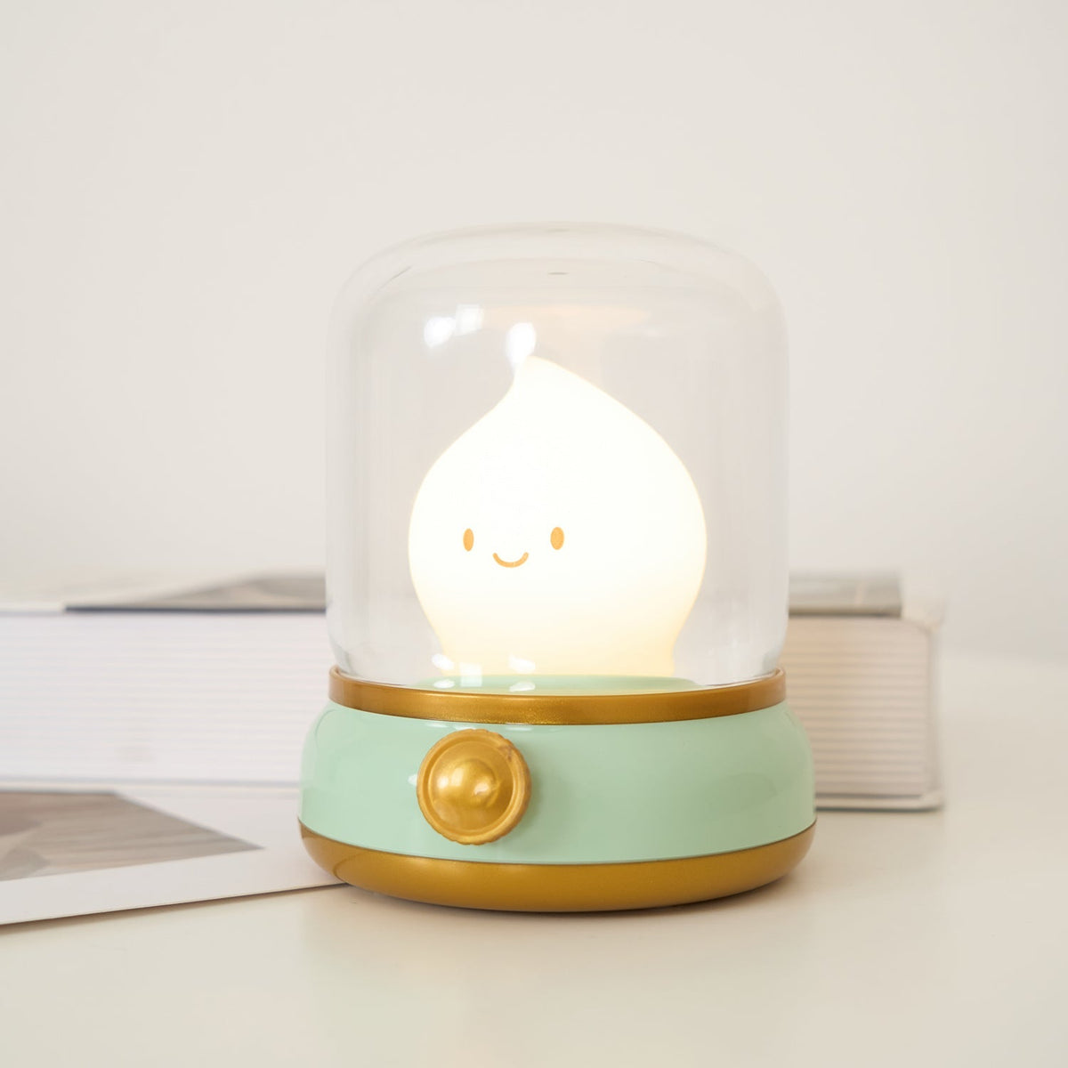 Contemporary Abs Soft Ambient Table Lamp 1-Light