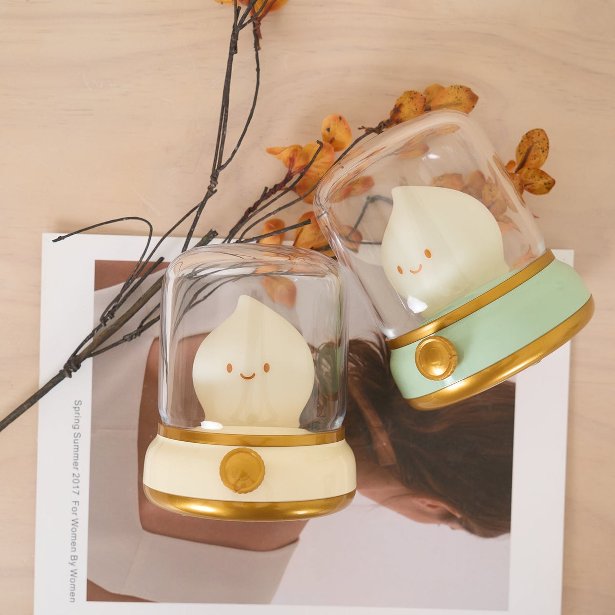 Contemporary Abs Soft Ambient Table Lamp 1-Light