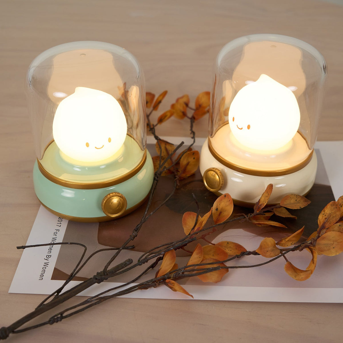 Contemporary Abs Soft Ambient Table Lamp 1-Light