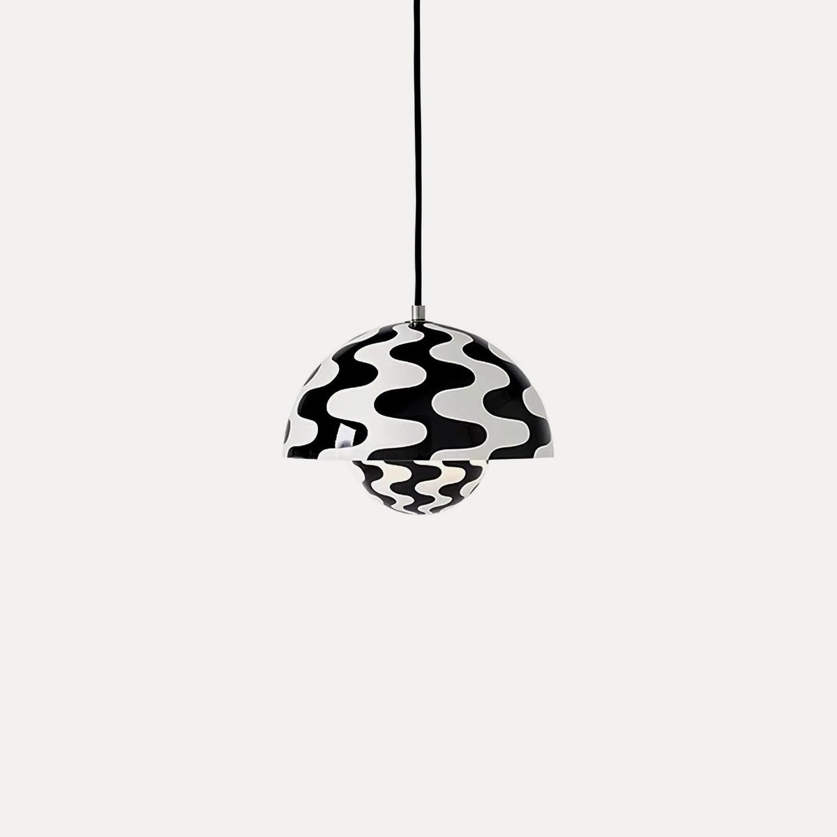 Contemporary Acrylic Floating Globe Pendant Light 1-Light