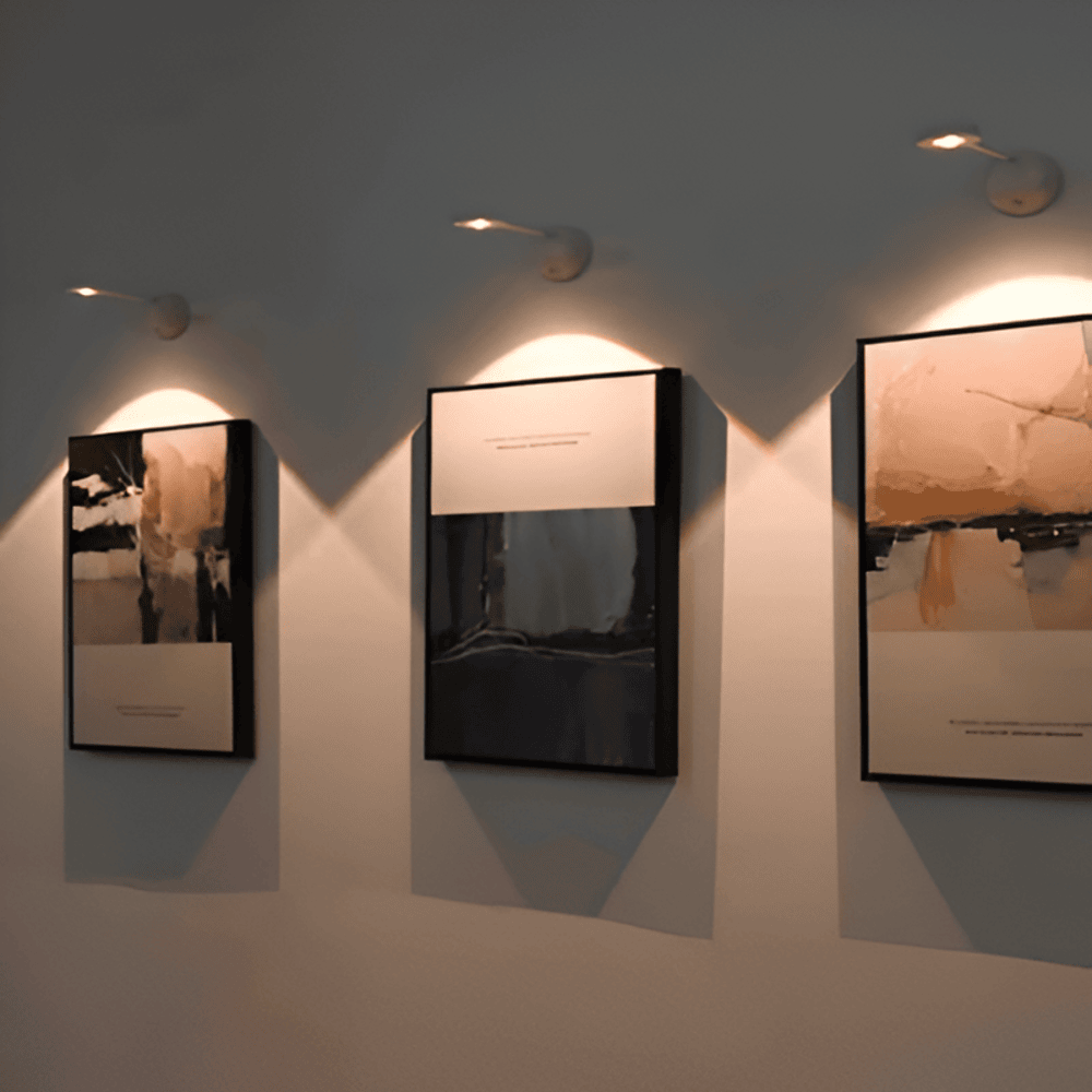 Modern Minimal Wireless LED Wall Lamp With Motion Sensor 1-Light