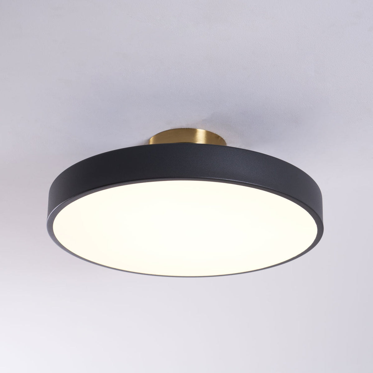 Contemporary Round LED Flush Mount Ceiling Light 1-Light