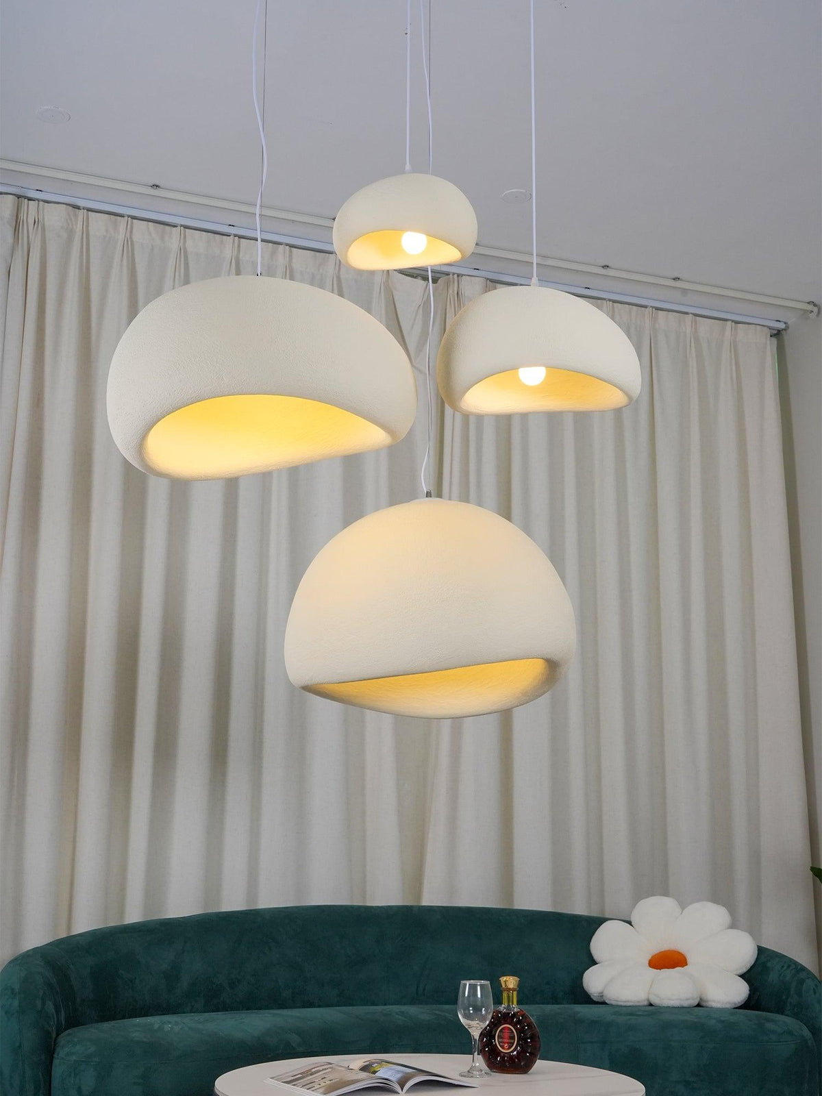 Contemporary Minimalist Dome LED Pendant Light 1-Light