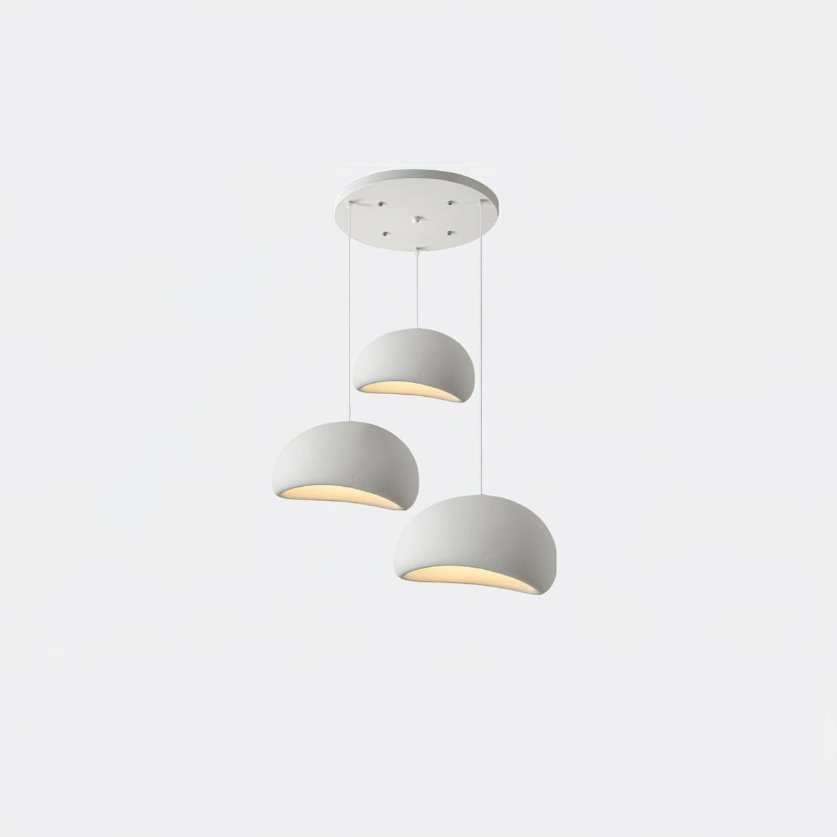 Contemporary Minimalist Dome LED Pendant Light 1-Light