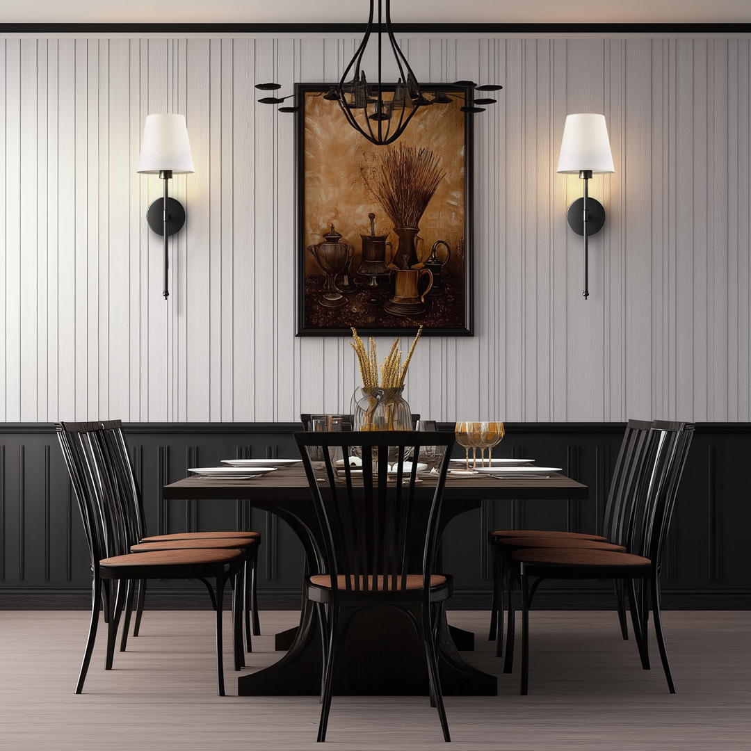 Contemporary Aluminium Shade Wall Light 1-Light