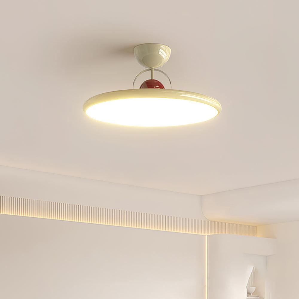 Contemporary Acrylic Offset Canopy Ceiling Light 1-Light
