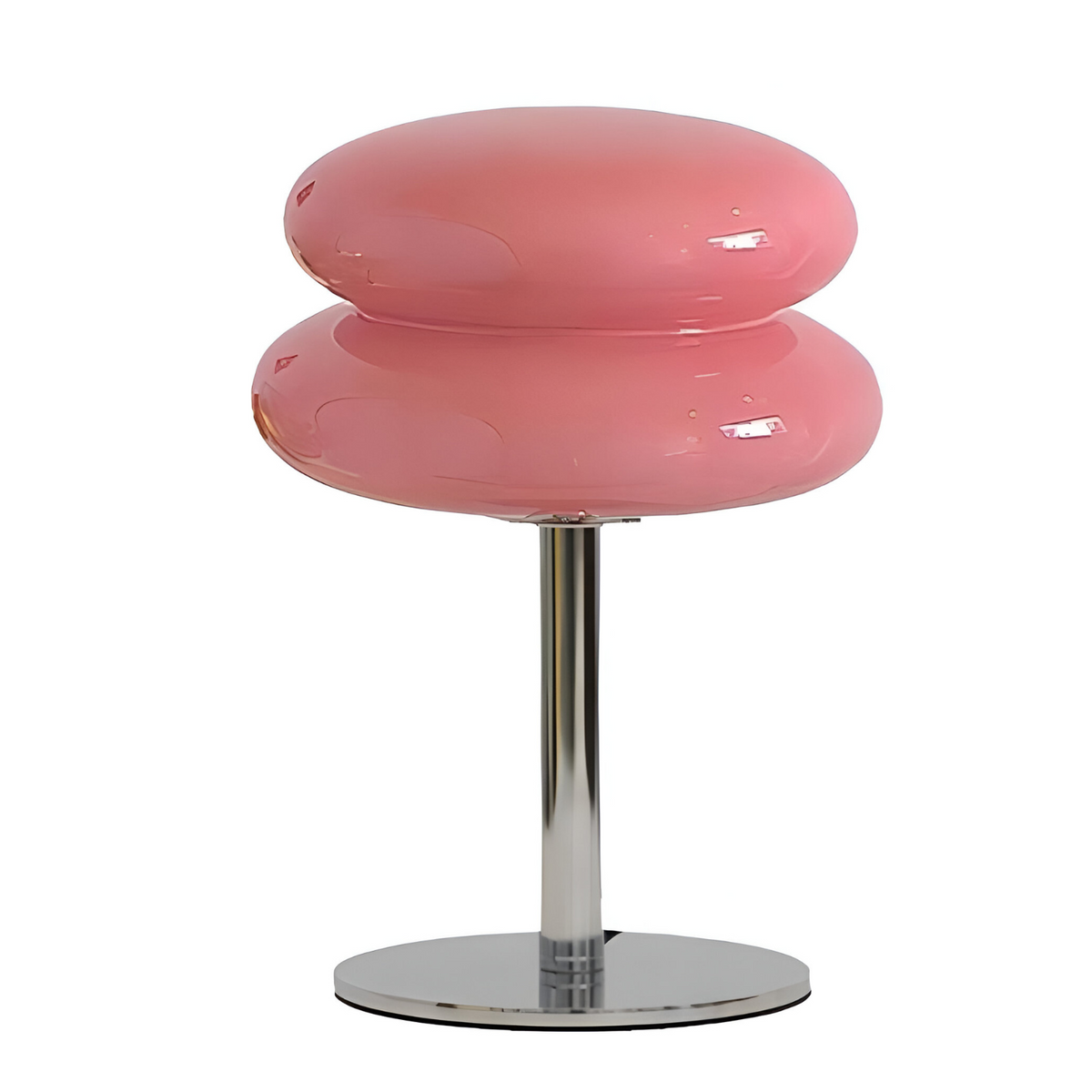 Contemporary Glass Base Table Lamp 1-Light