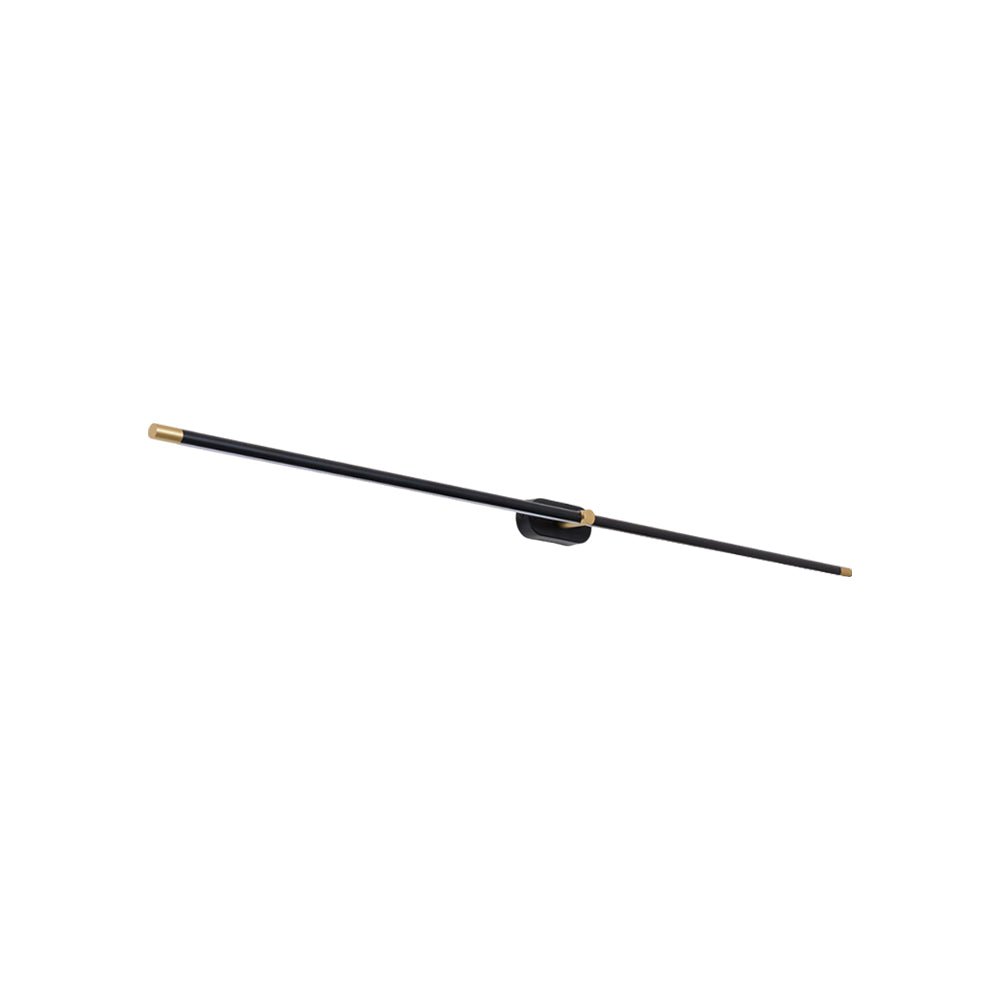 Minimalist Metal Linear Adjustable Wall Light 1-Light