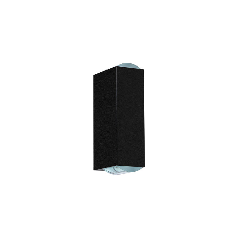 Contemporary Rectangular LED Wall Sconce Lamp 2-Light