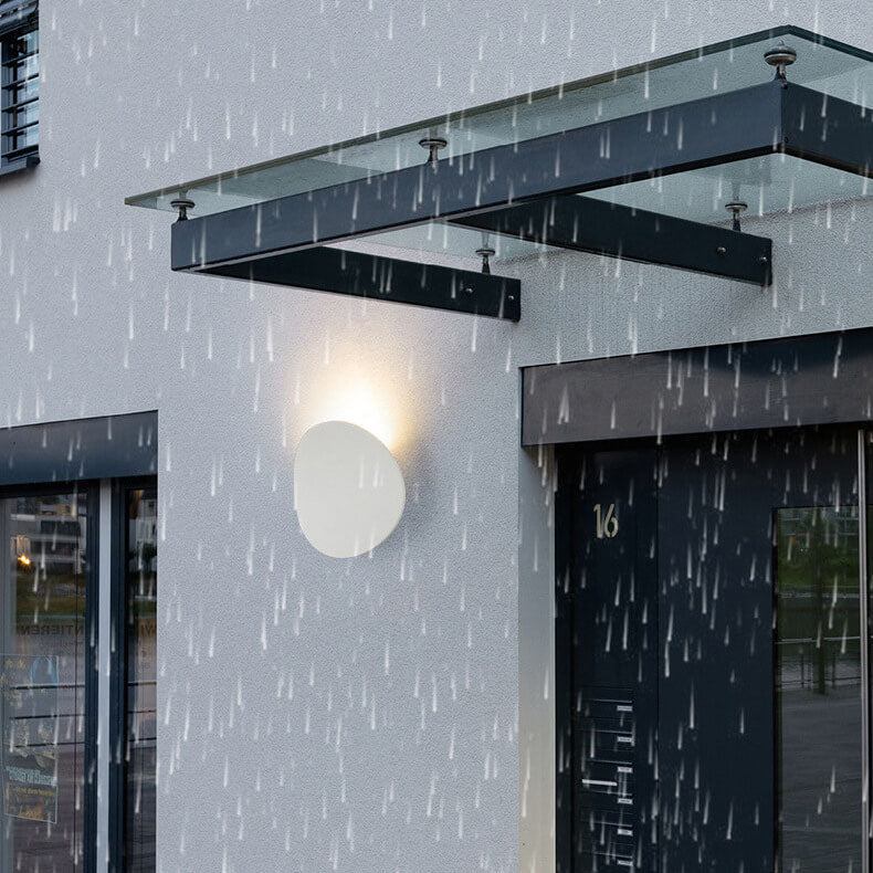 Contemporary Round LED Wall Sconce Lamp 1-Light