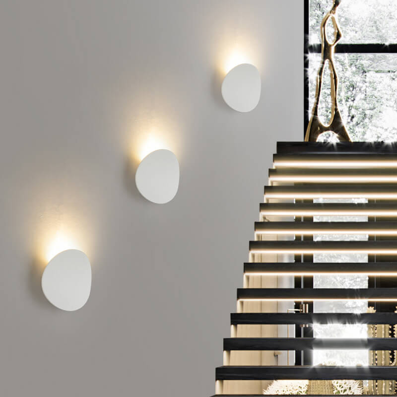 Contemporary Round LED Wall Sconce Lamp 1-Light