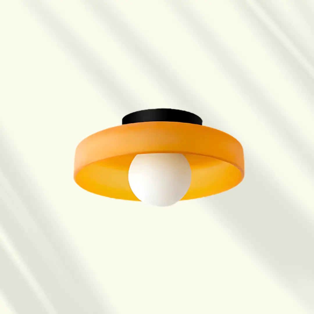 Contemporary Dimmable LED Ceiling Light Fixture – Energy Efficient Design...