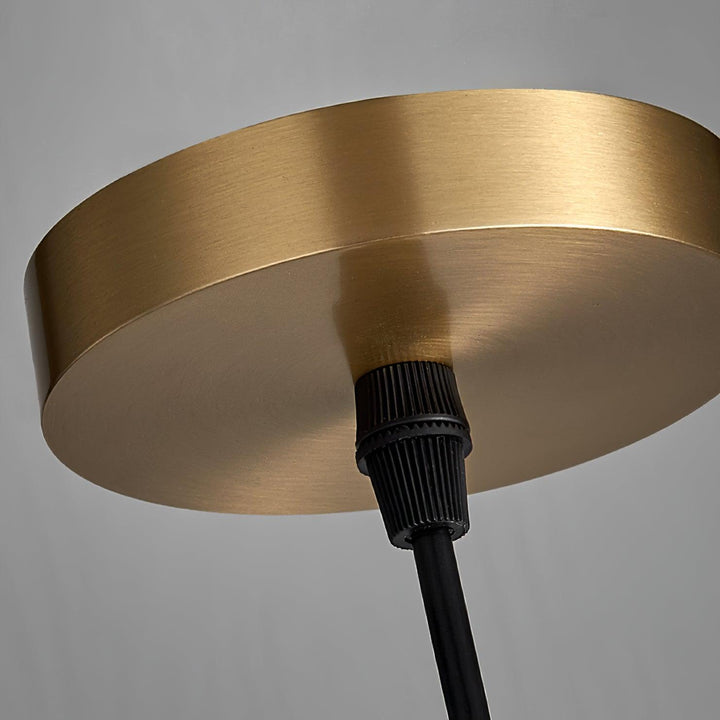Contemporary Alabaster Single-Drop Design Pendant Light 1-Light