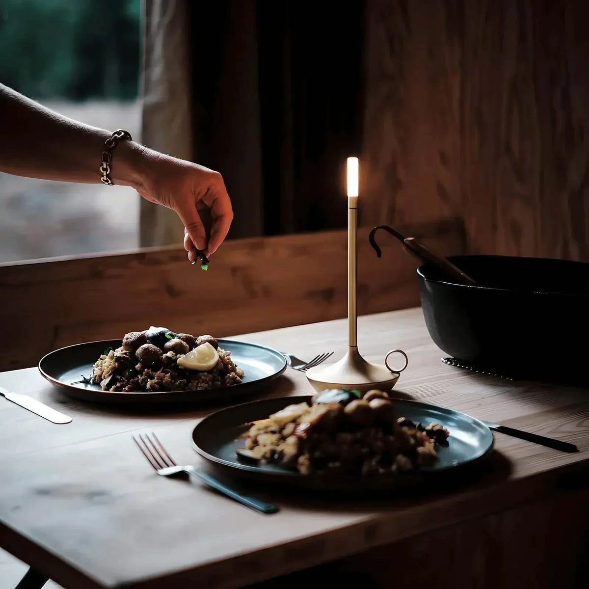 Nordic Cylinder Table Lamp LED 1-Light