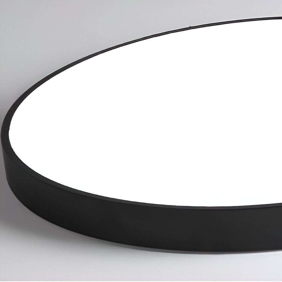 Contemporary Iron Minimal Frame Ceiling Light 1-Light