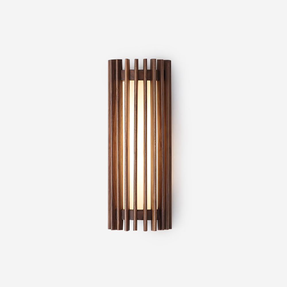 Contemporary Acrylic Vertical Linear Wall Light 1-Light