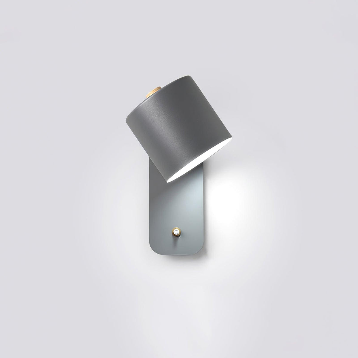 Contemporary Minimalist Rotatable Cylinder LED Wall Sconce 1-Light