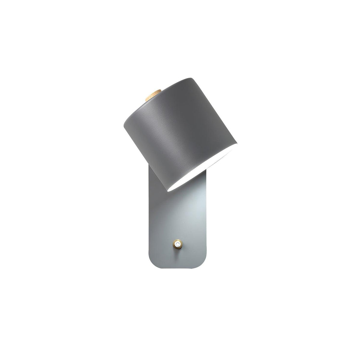 Contemporary Minimalist Rotatable Cylinder LED Wall Sconce 1-Light
