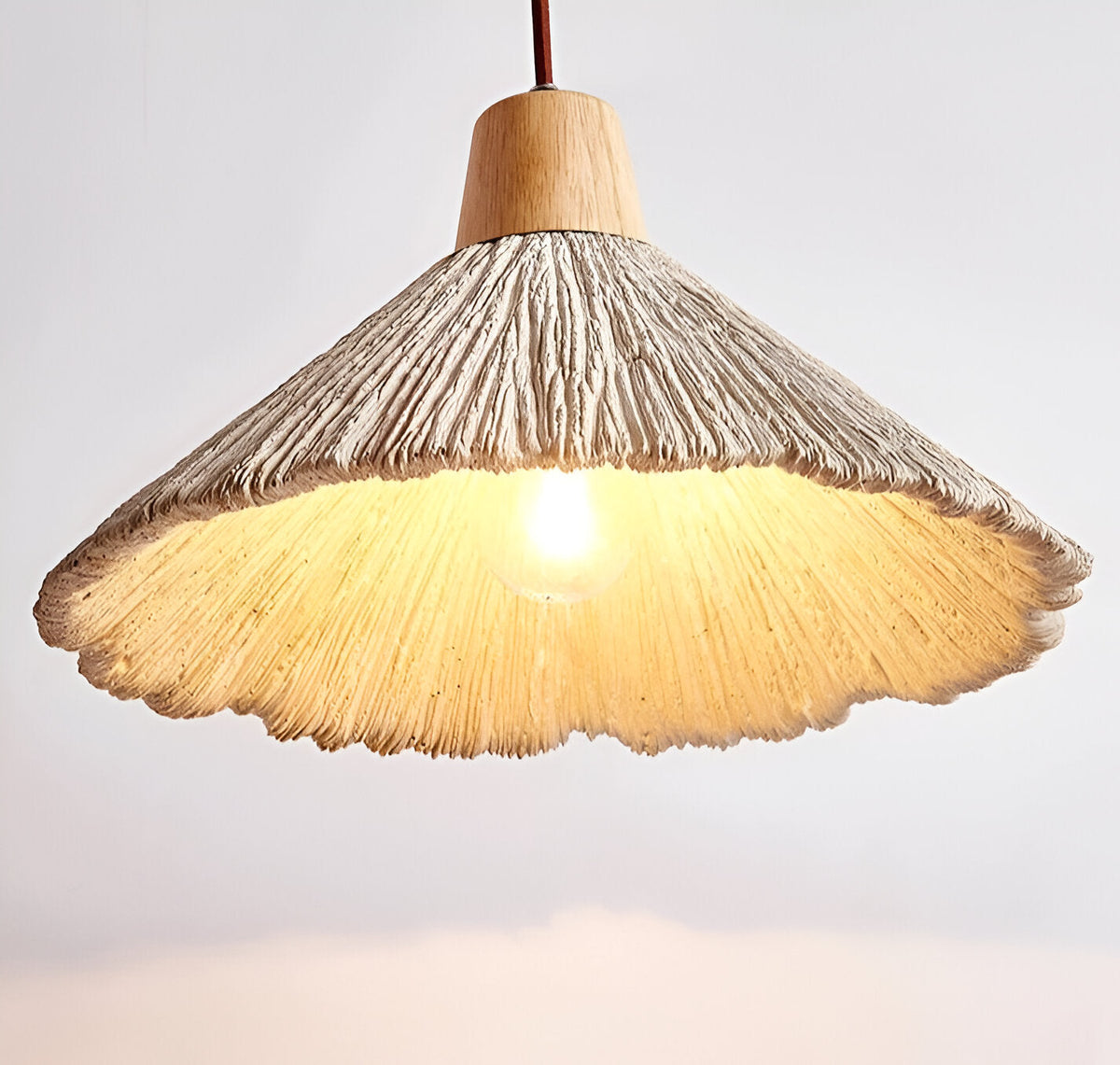 Wabi-Sabi Cement E27 Pendant Light 1-Light