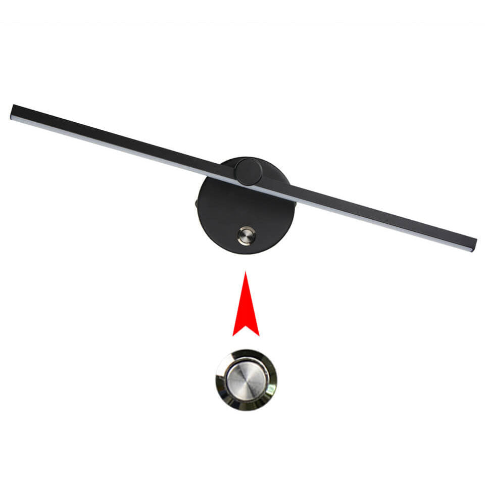 Scandinavian Minimalist Long Bar LED Wall Light | 1-Light