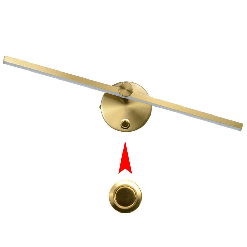 Scandinavian Minimalist Long Bar LED Wall Light | 1-Light