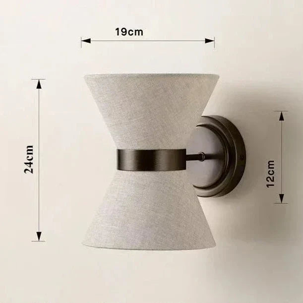 Modern Iron Shade Wall Light 1-Light