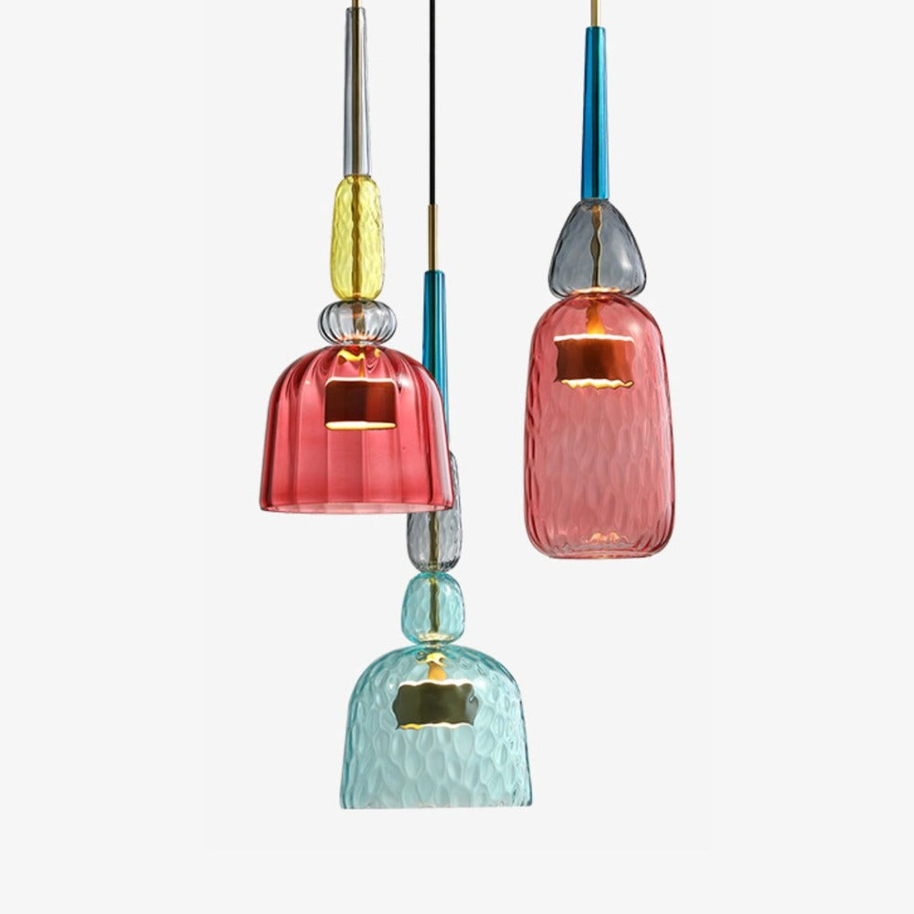 Contemporary Glass 61.5cm Pendant Light 1-Light