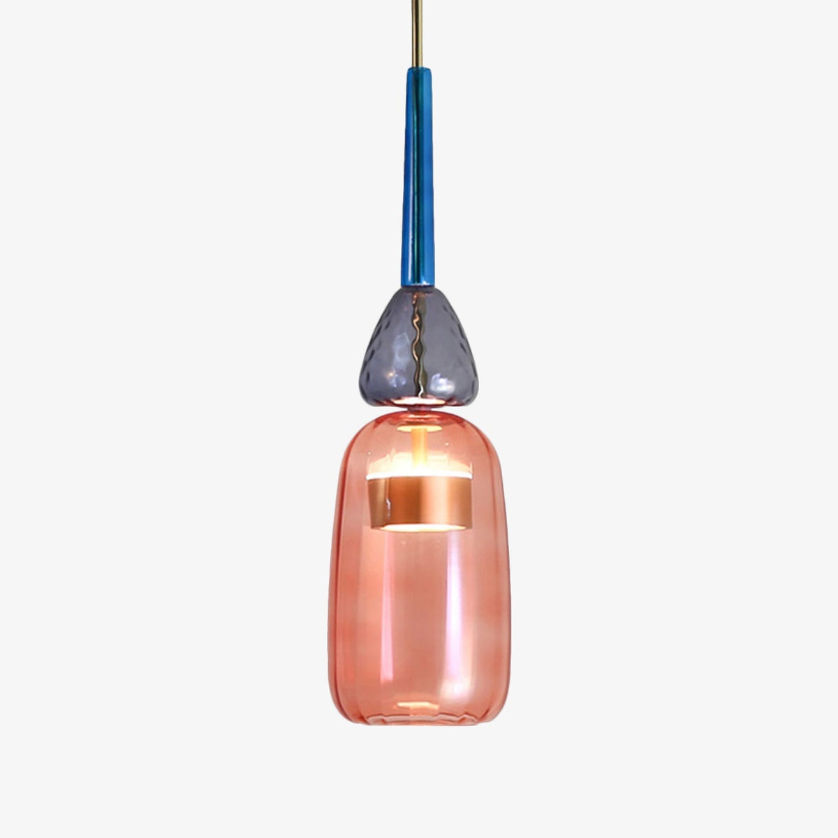 Contemporary Glass 61.5cm Pendant Light 1-Light