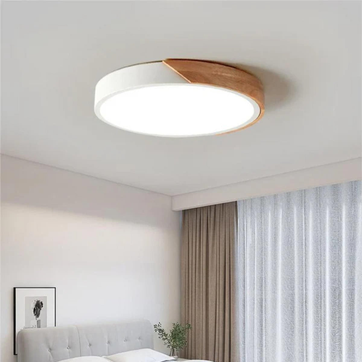 Ceiling Lighting LED Flush Mount Round Fixture Light
