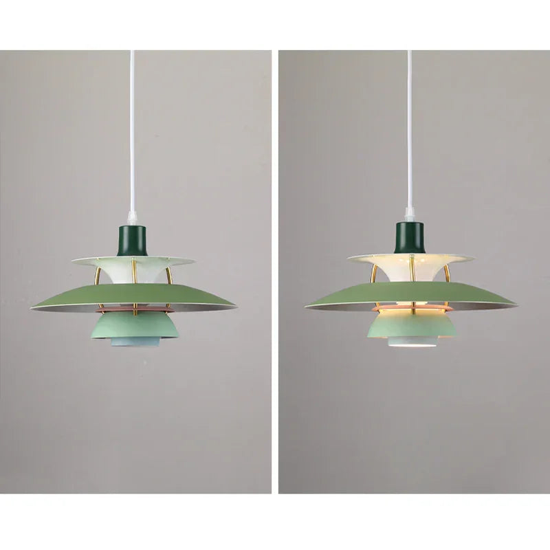 Scandinavian Aluminium Adjustable Angle Pendant Light 1-Light