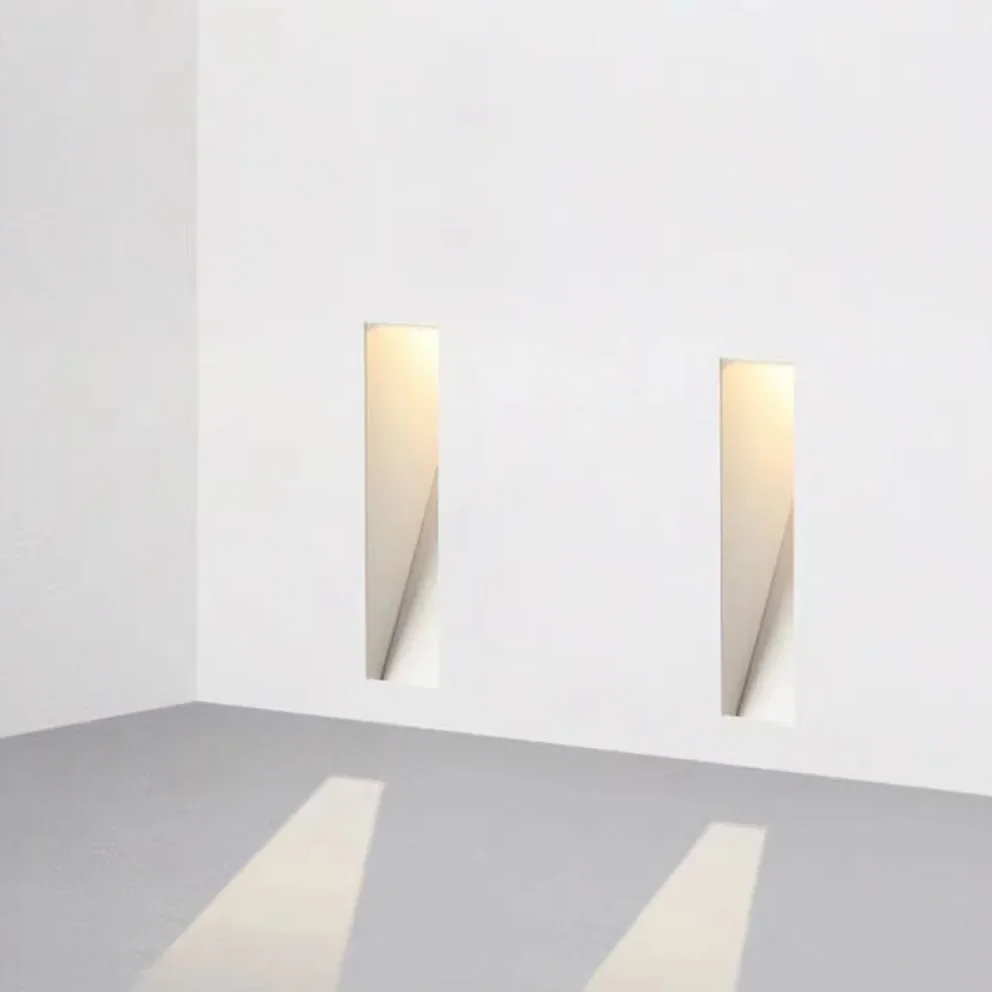 Scandinavian Frameless Stainless-Steel Stair LED Wall 1-Light