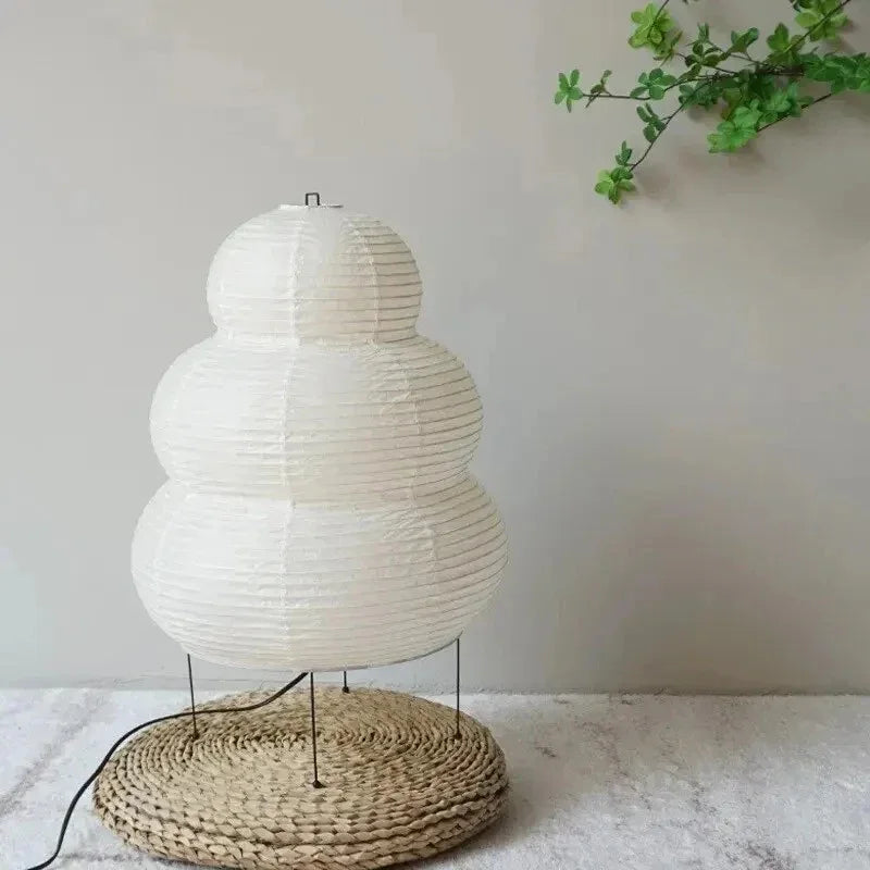 Bohemian Paper Tri-Colour Floor Lamp 1-Light