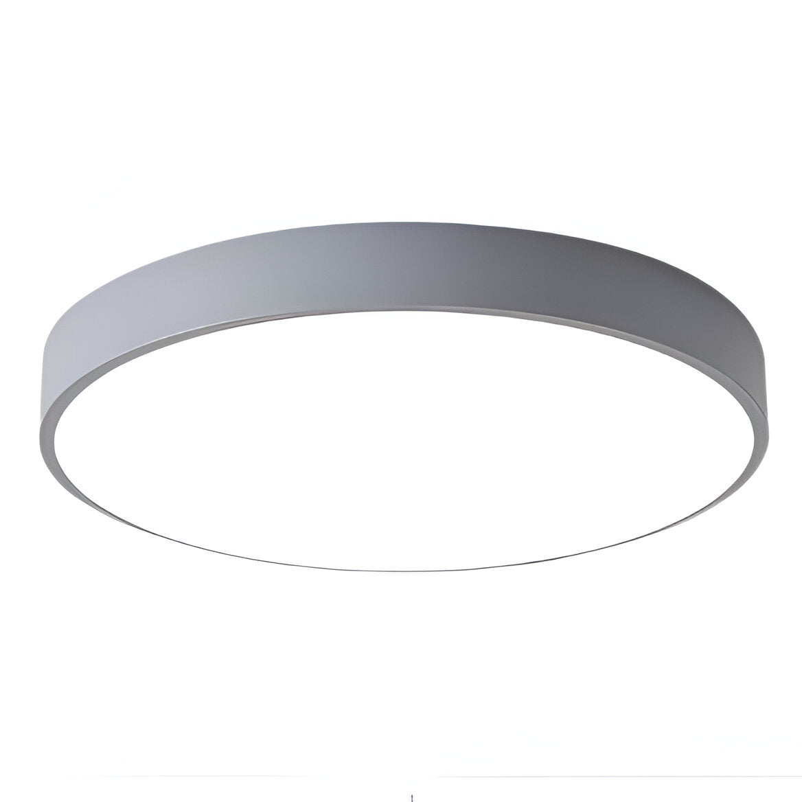 Contemporary Iron Minimal Frame Ceiling Light 1-Light