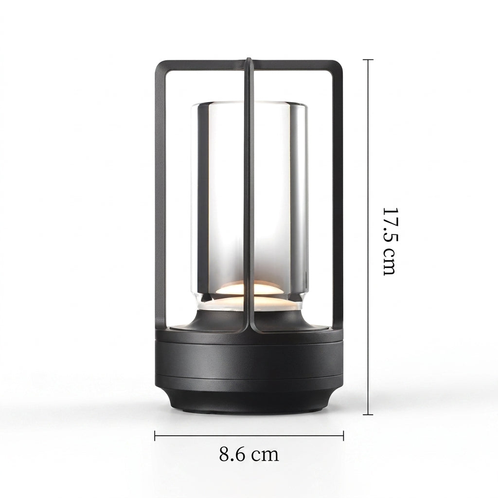 Contemporary Cylinder LED Wireless Table Lamp 1-Light