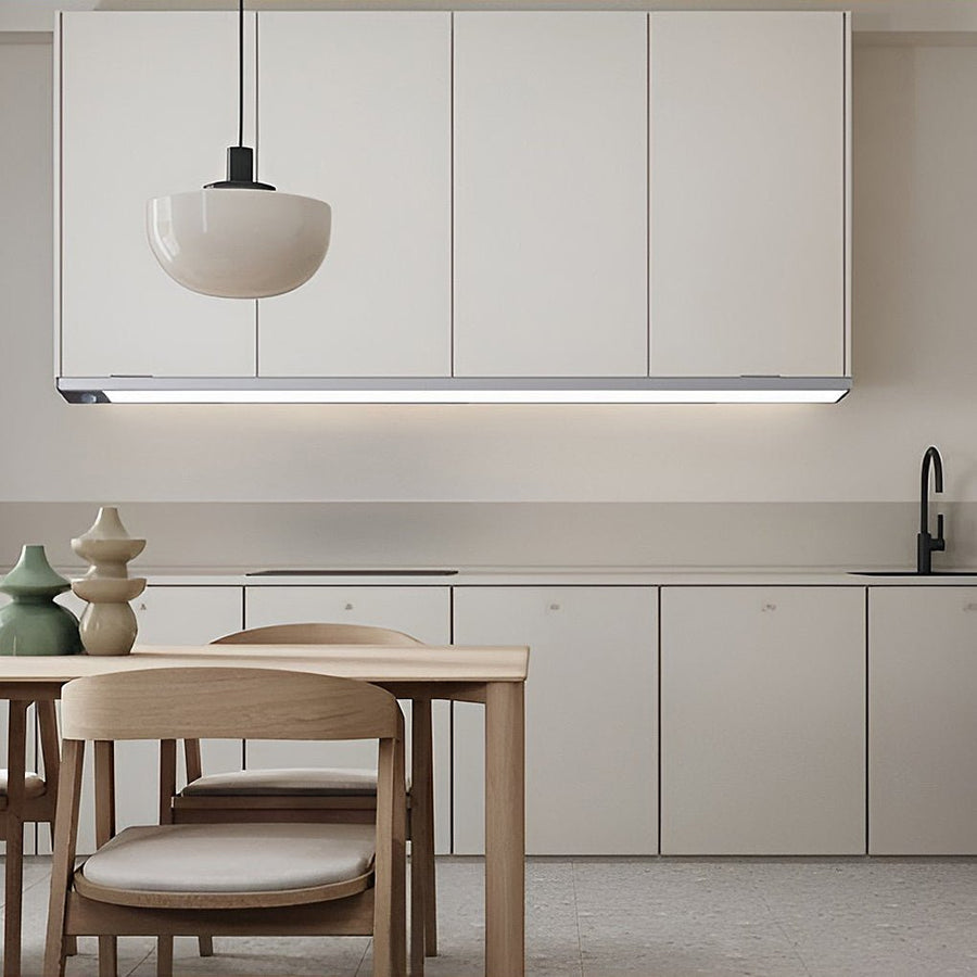 Contemporary Metal Rechargeable Motion Ceiling Light 1-Light