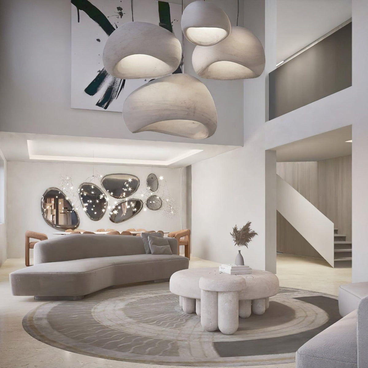 Contemporary Minimalist Dome LED Pendant Light 1-Light