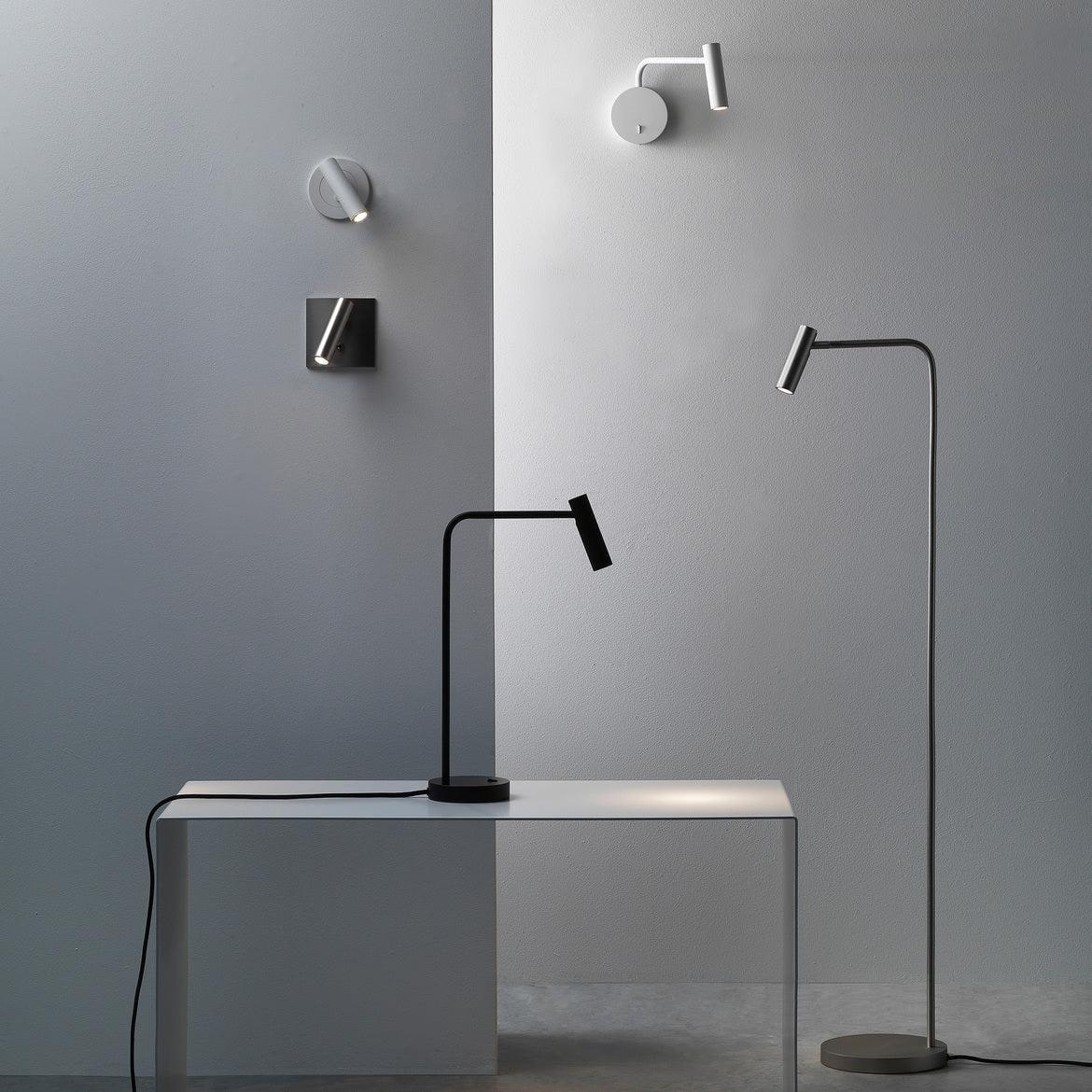 LED Wall Light Lamp For Reading Contemporary Mounted Metal