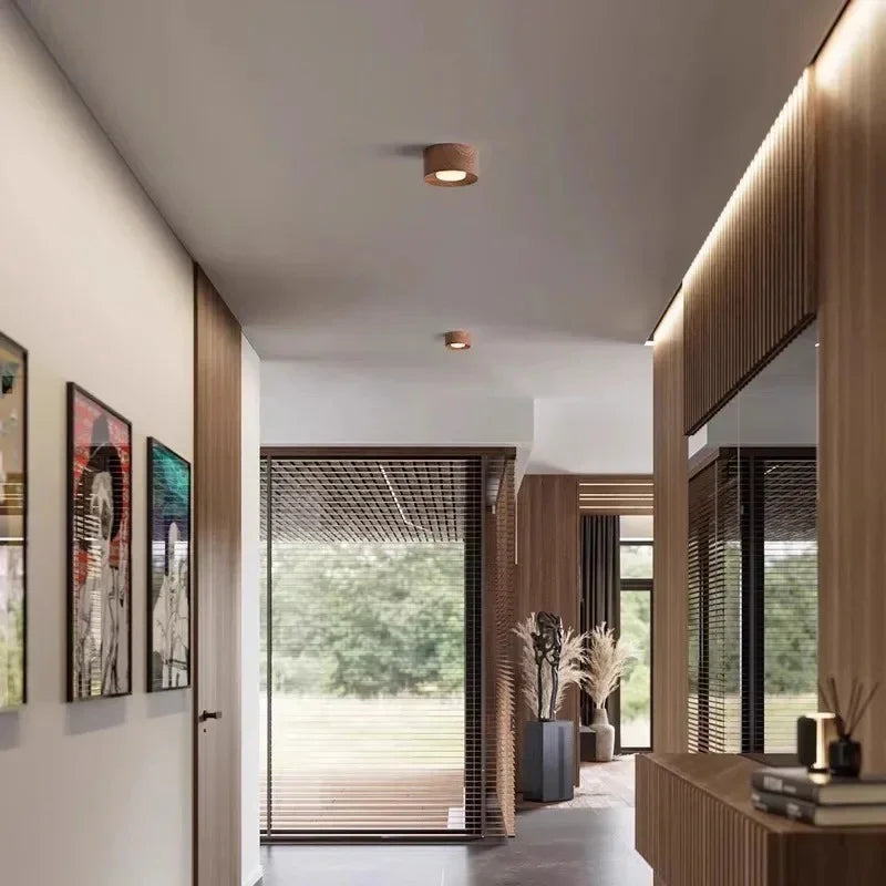 Modern Resin Tri-Colour Ceiling Light