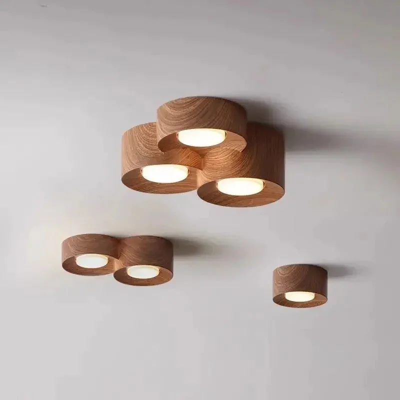 Modern Resin Tri-Colour Ceiling Light
