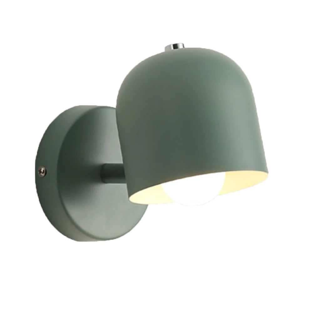 Contemporary Macaron Dome Wall Sconce LED 1-Light