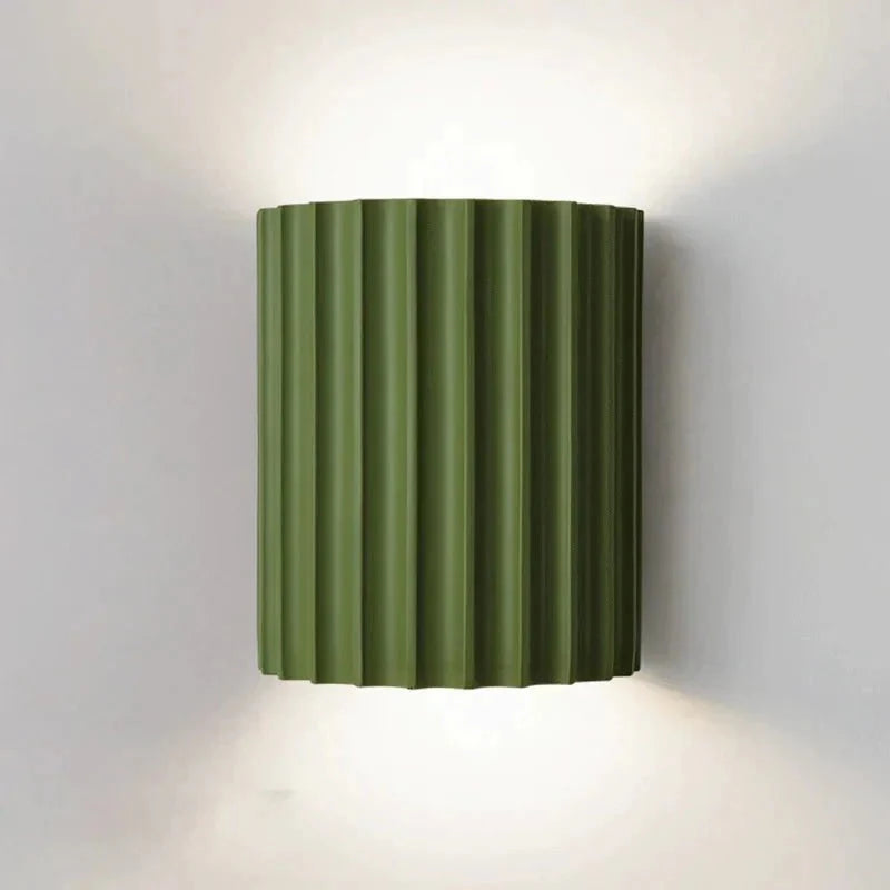 Contemporary Resin LED Wall Sconce 1-Light